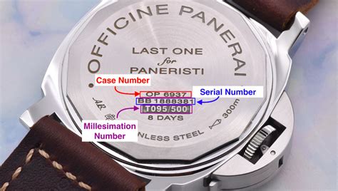 panerai number font|The Panerai Serial Number Guide .